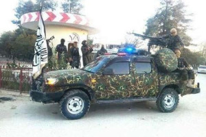 حمله طالبان بر یک پاسگاه امنیتی در شهر قندز