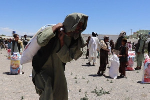  توزیع کمک‌ها در افغانستان گسترش می‌یابد