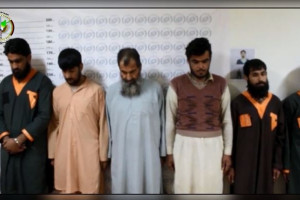 بازداشت شبکه ۱۰ نفری طالبان در ولایت نیمروز