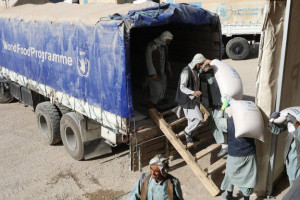 کمک‌های برنامه جهانی غذا به ۱۱.۷ میلیون تن در افغانستان