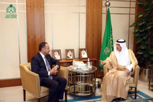 دیدار وزیر مالیه کشورمان با وزیرخارجه عربستان سعودی درریاض