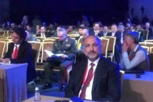حضور حنیف اتمر در نشست امنیتی مسکو