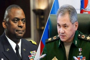 وزیران دفاع روسیه و امریکا  گفتگو کردند