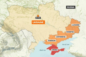 پارلمان ایالتی روسیه الحاق مناطق اوکراین را تایید کرد
