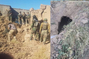 کشف یک‌ تونل ۵۰۰ متری طالبان در هرات