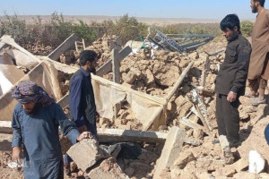کمک اتحادیه اروپا به زلزله‌زدگان هرات