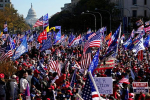 هواداران ترامپ در واشنگتن: رای ما را دزدیدند