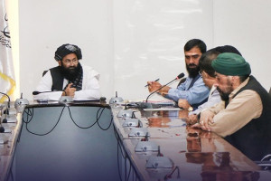 دیدار شهردار کابل با نمایندگان اهل هنود و سیک