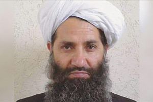 نخستین سخنرانی رهبر طالبان در جمع شهروندان قندهار