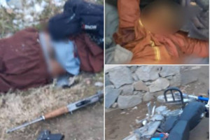 دو تروریست موتر سایکل سوار در کابل کشته شدند