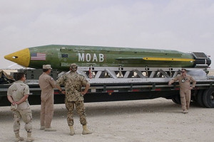 استفاده آمریکا از قوی ترین بمب غیر هسته ای در افغانستان 