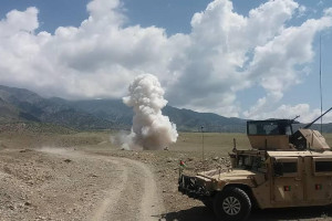 جلوگیری از انفجار ۴۵ حلقه ماین طالبان در قندهار