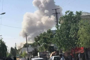 حمله انفجاری در مرکز شهر کابل