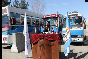 آغاز فعالیت مجدد بس‌های شهری در کابل