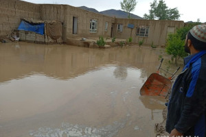 لوگر؛ سیلاب ده‌ها خانه مسکونی را تخریب کرد