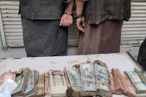بازداشت دزدان حرفوی همراه با ۴۰ هزار دالر در تخار