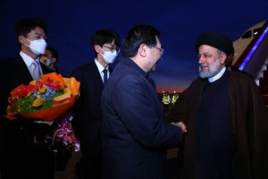 رییس جمهور ایران وارد چین شد