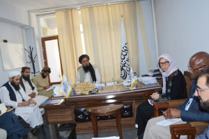 مسوولان وزارت مهاجرین با کمیشنران سازمان ملل دیدار کردند