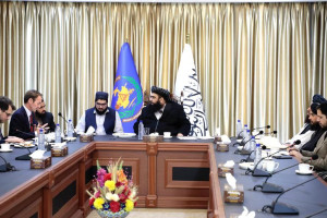 دیدار وزیر امور مهاجران ا.ا با نماینده ویژه بریتانیا برای افغانستان