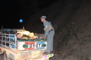 پولیس نورستان 550 کیلو مواد انفجاری را کشف کرد