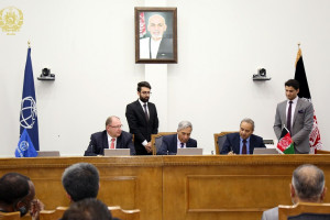 امضای موافقتنامۀ 350 میلیون دالری میان افغانستان و بانک جهانی