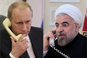 گفتگوی تلفنی پوتین و حسن روحانی