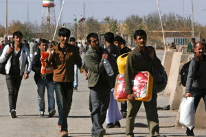در یک هفته ۴ هزار مهاجر از ایران اخراج شدند.​​​​​​​