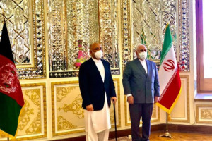 دیدار حنیف اتمر با جواد ظریف در تهران