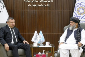 عزیزی با سفیر ترکمنستان گفتگو کرد