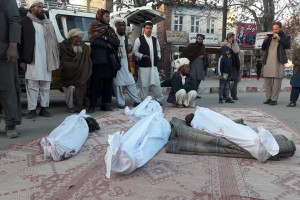 4 کودک بر اثر حمله هوایی در غزنی کشته شدند