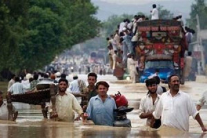 سیلاب‌ها در پاکستان جان دست‌کم یک هزار نفر را گرفته‌است