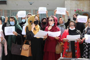 دادخواهی زنان در کابل: ما را حذف نکنید!