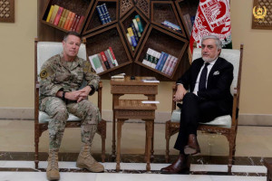 پشتیبانی نیروهای حمایت قاطع از پروسه صلح افغانستان