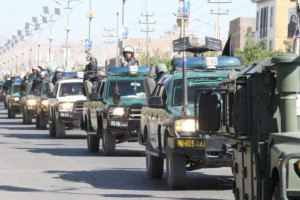 بزرگترین مانور نظامی نیروهای امنیتی در هرات