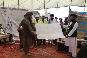 توزیع زمین برای بازکشتکنندگان در کندز آغاز شد