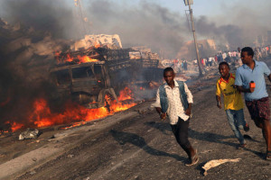 انفجار در سومالی حدود 231 کشته و  300 زخمی بجا گذاشت