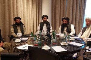 دیدار خلیل‌زاد با معاون سیاسی گروه طالبان در قطر