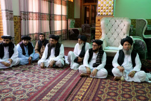 دیدار رهبر طالبان با تاجران افغانستان