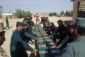 32 افسر در فراه از آموزش‌های ویژه نظامی فارغ شدند