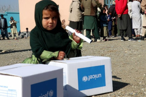 یونیسف: به ۱۸ میلیون افغان خدمات ارایه شده است