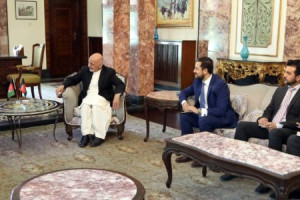 اشرف غنی ؛اعتمادنامه سفیر جدید پاکستان در کابل را پذیرفت