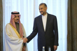 دیدار وزیران خارجه ایران و عربستان در حاشیه نشست بریکس