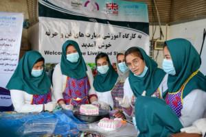 کارگاه آموزشی یونیسف برای دختران هرات