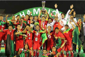اشرف غنی موفقیت تیم فوتسال افغانستان را تبریک گفت