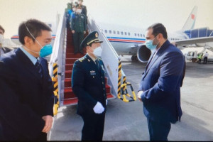 وزیر دفاع چین به تهران رسید