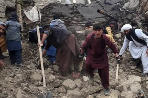طالبان: زلزله‌ و سیلاب‌های اخیر دست‌کم جان 38 نفر را گرفته‌است