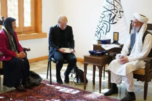 دیدار رییس جدید یوناما با مقام‌های امارت اسلامی