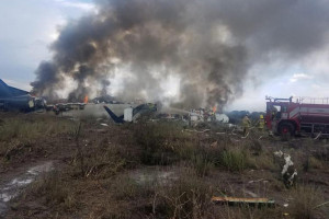 سقوط هواپیما در مکزیک 85 زخمی برجا گذاشت