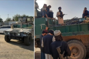 ایران تجهیزات نظامی حکومت پیشین را به طالبان سپرد