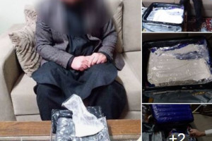 بازداشت دو قاچاق‌بر مواد مخدر ازمیدان هوائی حامد کرزی